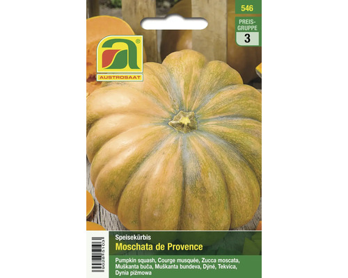 Moschata de Provence Speisekürbis Samenpackung