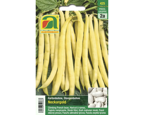 Samenpackung Stangenbohnen Neckargold von Austro Saat