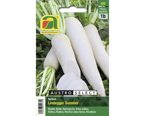 Austrosaat Rettich Lindegger Sommer Saatgutpackung