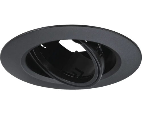 Einbaustrahler mit schwenkbarem Einsatz zur flexiblen Lichtausrichtung.