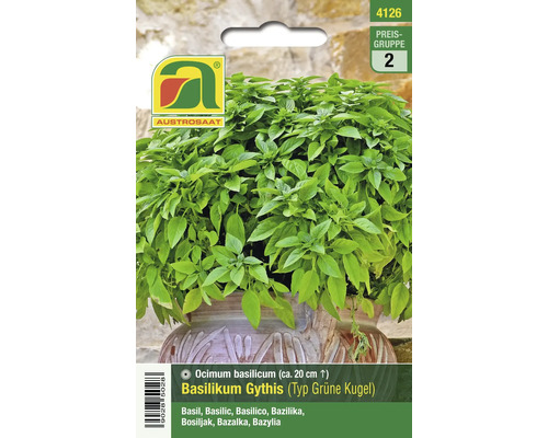Basilikum Gythis Samenpackung von Austro Saat