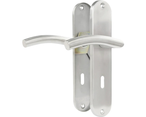 Türbeschlag aus Edelstahl mit Griff