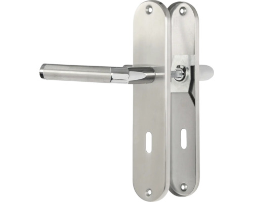 Türbeschlag aus Stahl mit Griff