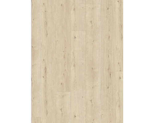 Helle Laminatboden-Optik mit Holzmaserung.