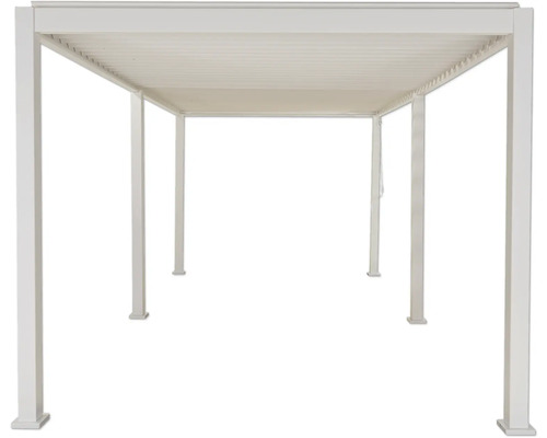 Freistehende Pergola mit Lamellendach