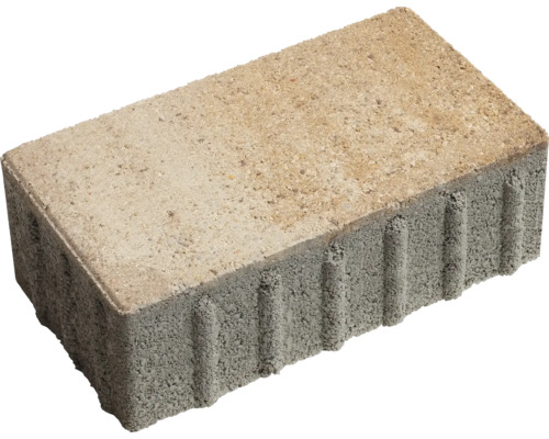 Einzelner Betonpflasterstein für den Außenbereich
