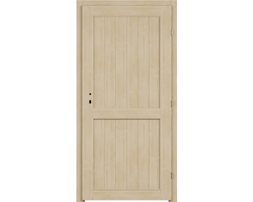 Holztür mit Rahmen