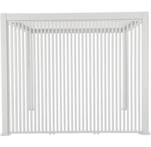 Freistehende Pergola mit Lamellendach für den Außenbereich