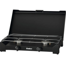 Enders Gaskocher mit zwei Brennern und Abdeckung