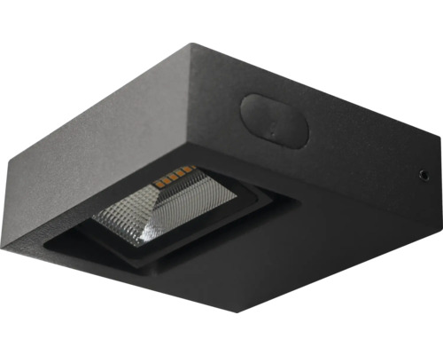 Quadratische LED-Wandleuchte für den Aussenbereich