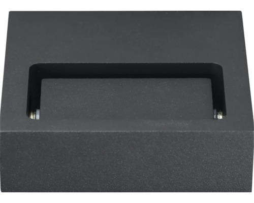 Schwarze Halterung für ein Bio-Ethanol-Feuer