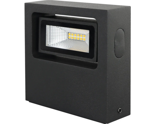 Rechteckige LED Außenwandleuchte