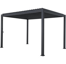 Freistehende Pergola mit Lamellendach zur Terrassenüberdachung