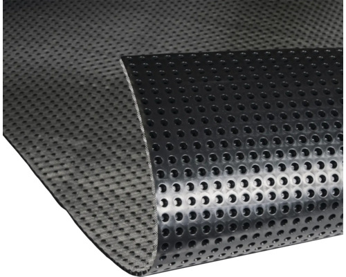Drainagematte Dural Duralbase DR100 100 cm 12,5 m Rolle Drainagematte mit Noppen und Löchern