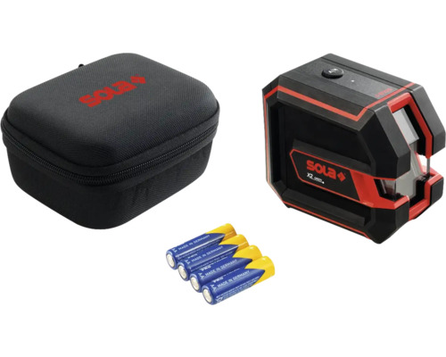 Sola X2 Green Kreuzlinienlaser mit Tasche und Batterien