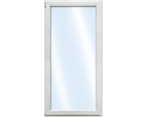 ARON Basic+ Kunststofffenster 1 Flügelig (Dreh-Kipp) 70x190 cm RAL 9016 verkehrsweiß DIN Links (Förderfähig)