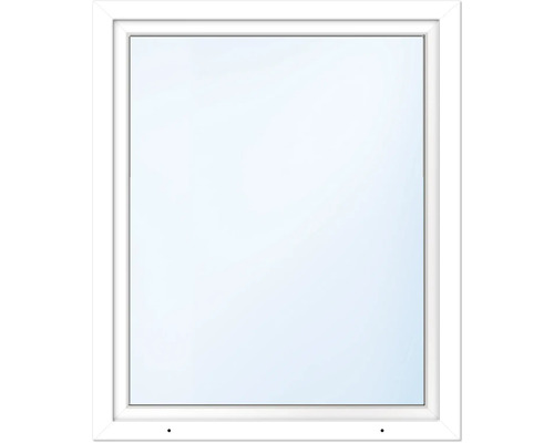 ARON Basic+ Kunststofffenster 1 Flügelig (Dreh-Kipp) ESG 80x170 cm RAL 9016 verkehrsweiß DIN Rechts (Förderfähig)