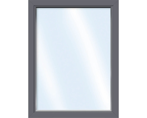 ARON Basic+ Kunststofffenster Festelement 70x100 cm RAL 7016 anthrazitgrau