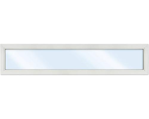 ARON Basic+ Kunststofffenster Festelement 200x100 cm RAL 9016 verkehrsweiß