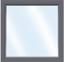 Quadratisches Fenster mit Rahmen
