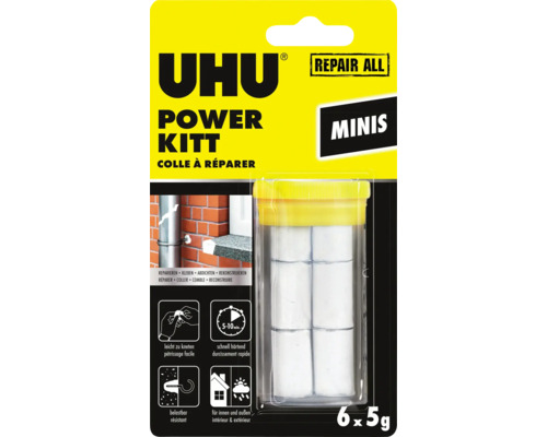 UHU Repair All Powerkitt Minis 6 x 5 g