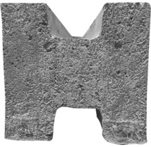 Einzelner Mauerstein aus Beton