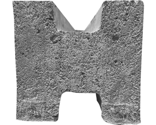 Grauer Betonpflasterstein mit Nut