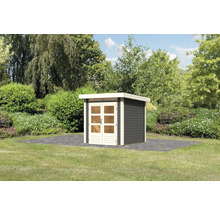 Gartenhaus Karibu Skandi 1 236 x 232 cm terragrau
