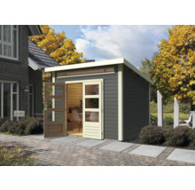 Gartenhaus Karibu Skandi 6 305 x 303 cm terragrau