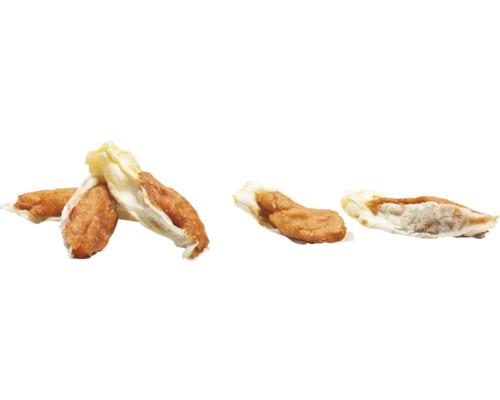 Hundekauartikel gefüllt mit Fleisch