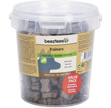 Beeztees Trainers Hundesnacks mit Lamm, glutenfrei und ohne Zuckerzusatz in einer transparenten Dose