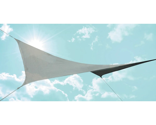 PeddyShield CORALIE Vierecksonnensegel 360x360 cm HDPE 135 g/cm² wind- und wasserdurchlässig, grau PeddyShield CORALIE Vierecksonnensegel 360x360 cm HDPE 135 g/cm² wind- und wasserdurchlässig, grau