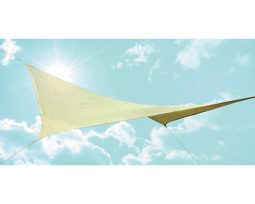 PeddyShield DINAH Vierecksonnensegel 360 cm HDPE 135 g/cm² wind- und wasserdurchlässig, weizen gestreift PeddyShield DINAH Vierecksonnensegel 360 cm HDPE 135 g/cm² wind- und wasserdurchlässig, weizen gestreift