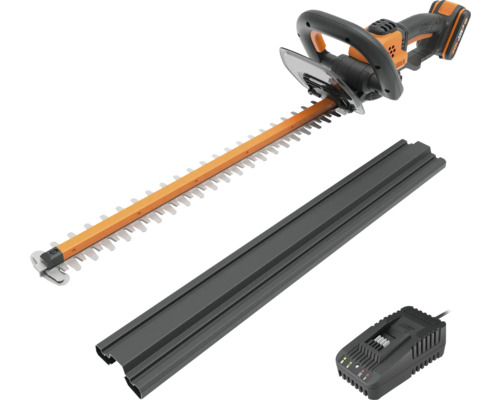 Akku-Heckenschere WORX WG264E 20V 52cm, inkl. 1x Akku (2,0Ah) und Ladegerät Akku-Heckenschere mit Messerschutz und Ladegerät