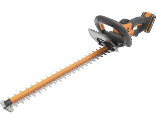 Akkubetriebene Heckenschere mit Schneidklingen