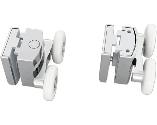 Duschkabinenrollen mit Gehäuse