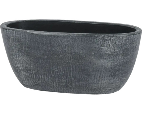 Ovaler Pflanzkübel aus Stein