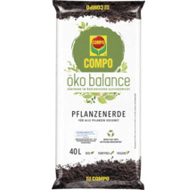 Compo Öko Balance Pflanzenerde, 40 Liter, geeignet für alle Pflanzen