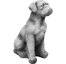 Dekorative Hundefigur aus Stein für den Außenbereich