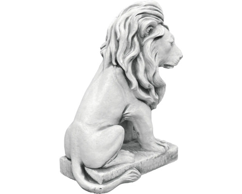Löwenstatue aus Steinguss für den Garten