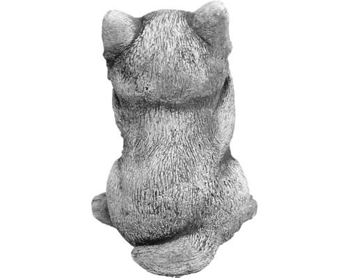 Rückenansicht einer Tierfigur aus Stein