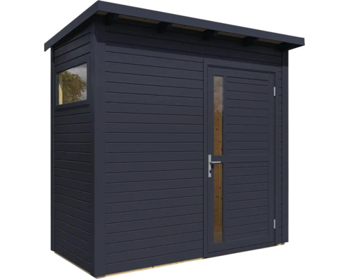 Gartenhaus mit Fenster und Tür