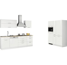 Küchenzeile Held Möbel Mailand 638.1.6210 weiß 390 cm | HORNBACH AT