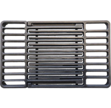 Repair & Replace Grillrost, Gusseisen, verstellbar in Länge 35,56 - 49,53 cm