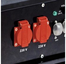 Zwei 230 Volt Steckdosen an einem Gerät