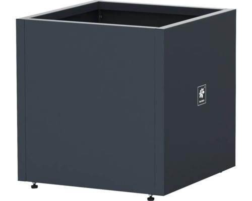 Viereckiger Pflanzkasten mit Herstera Logo