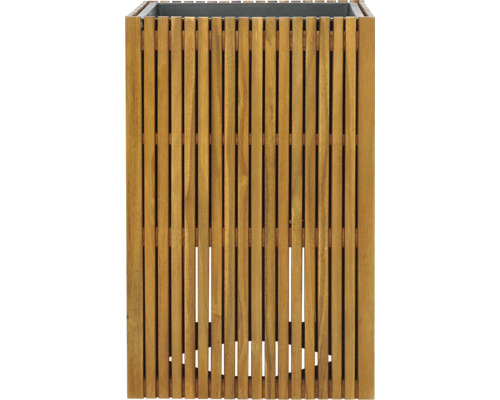 Holzpflanzgefäß mit Einsatz