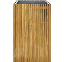 Pflanzkübel Akustikpaneele 87 x 44,5 x 70 cm Akazienholz