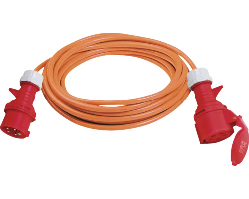 Verlängerungskabel mit Starkstromstecker