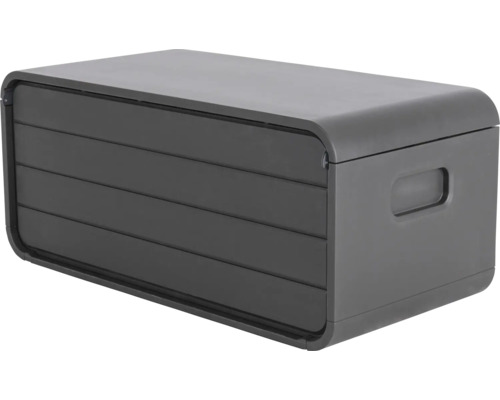 Aufbewahrungsbox aus Kunststoff mit Deckel und Griffen